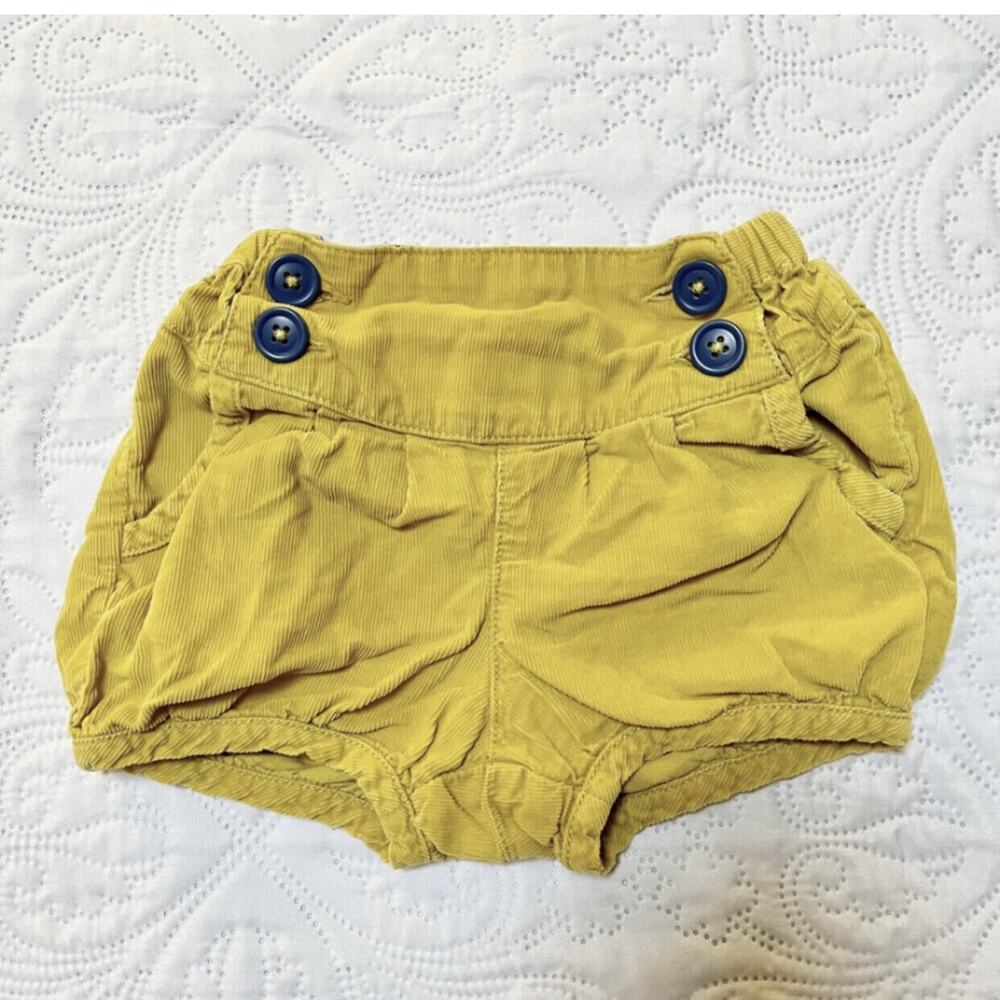 Baby Boden Corduroy Button Shorts Size 12-18m - Picture 2 of 4